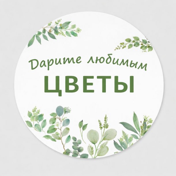 Дарите любимым цветы